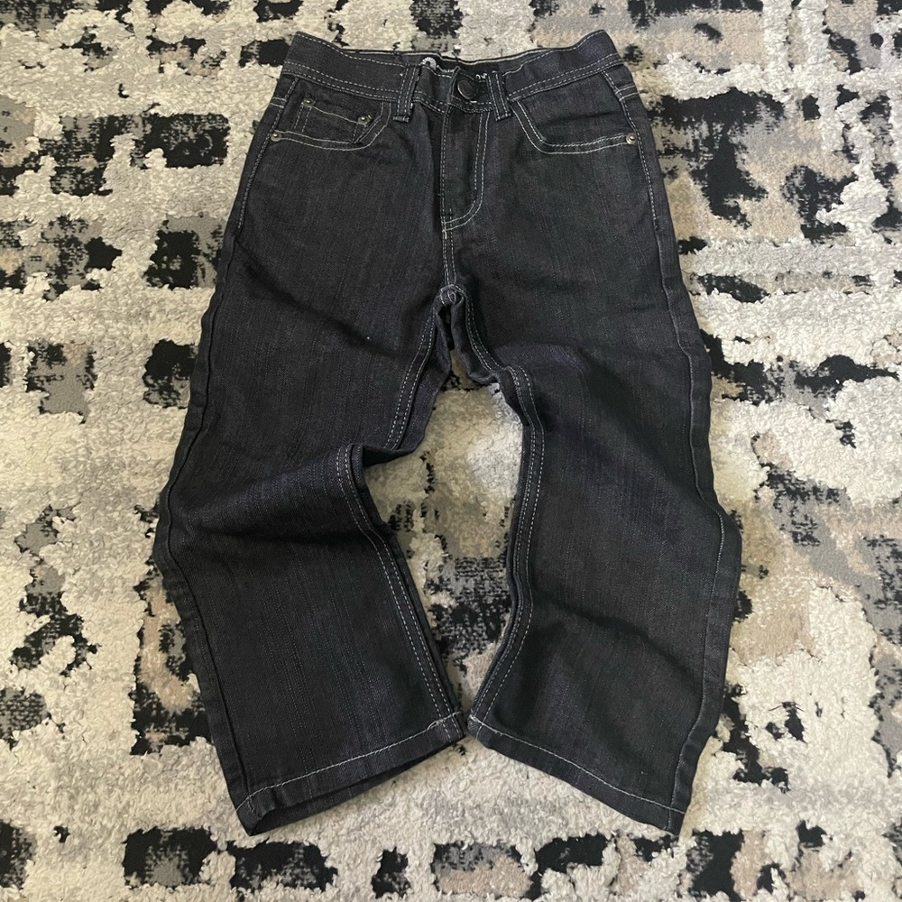 Akademiks Dark Gray Relaxed Jeans